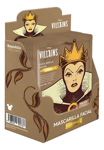 Mascarilla villanas